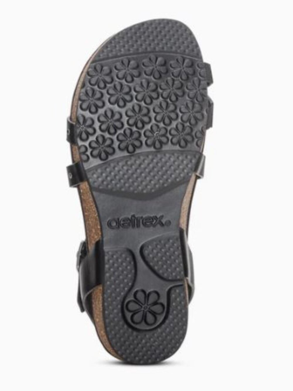 Aetrex Lauren Quarter Strap Arch Support Sandal - Picture 2 of 6